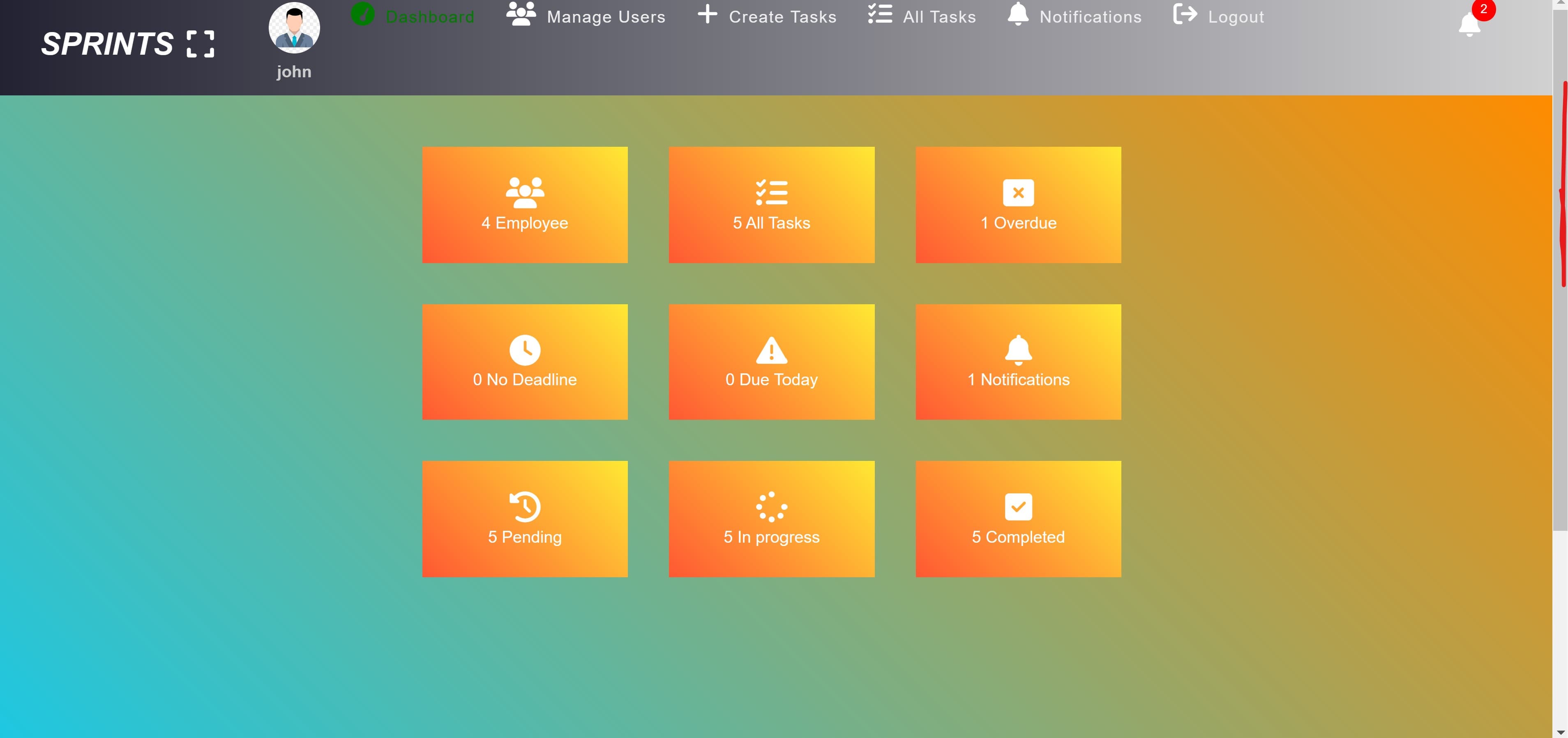 Sprint Task Manager